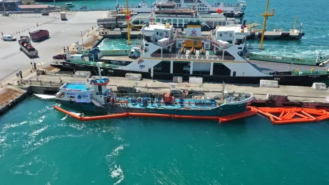 Drone - 9 günde 1478 metreküp müsilaj toplandı