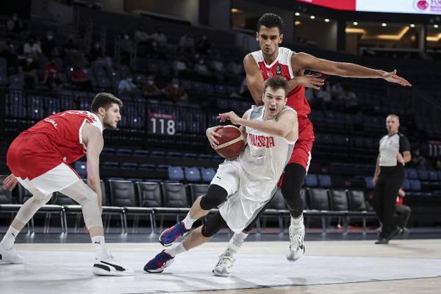 A Milli Erkek Basketbol Takımı, hazırlık maçında galip