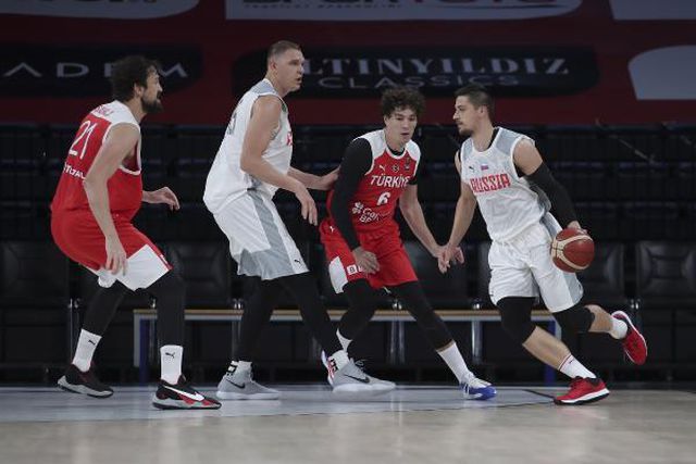A Milli Erkek Basketbol Takımı, hazırlık maçında galip