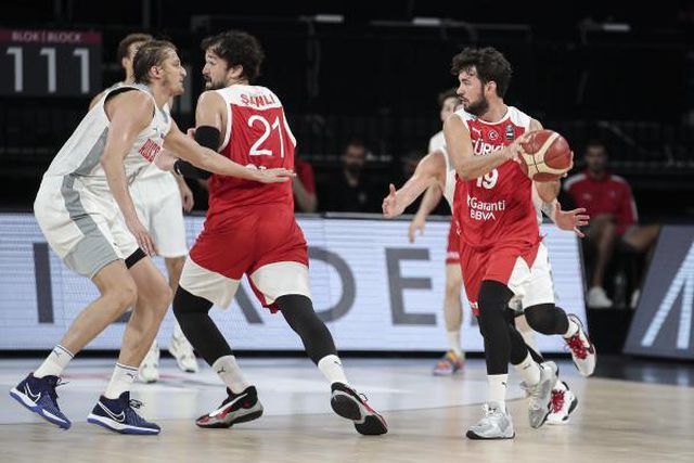 A Milli Erkek Basketbol Takımı, hazırlık maçında galip
