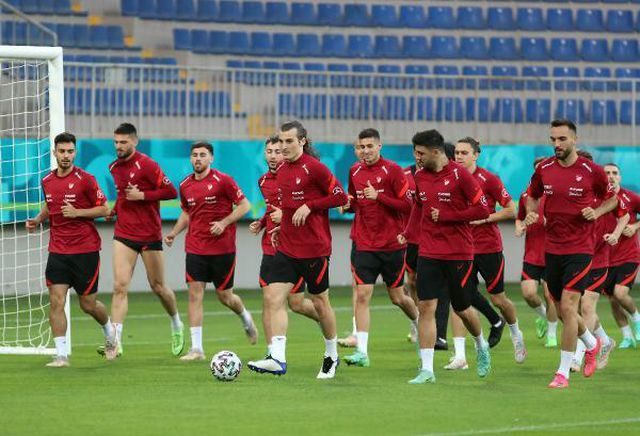 A Millilerde, İsviçre maçının hazırlıkları sürüyor