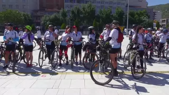 AFYONKARAHİSAR - Frigya Bisiklet Festivali başladı AFYONKARAHİSAR - Frigya Bisiklet Festivali başladı