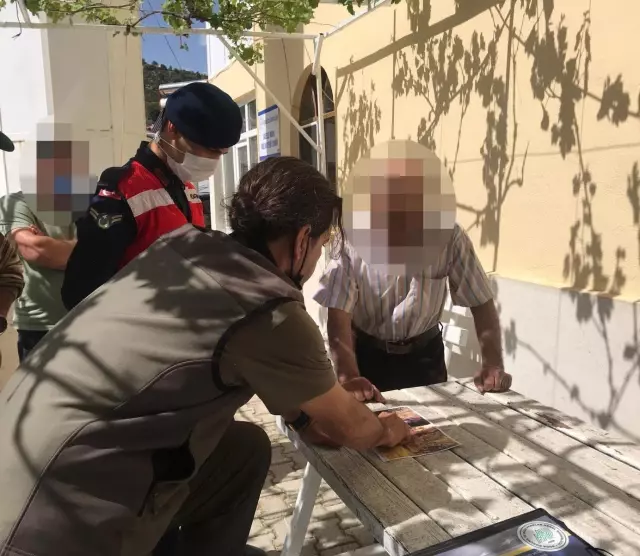 Antalya'da kaçak avlanan 2 kişiye 33 bin lira ceza kesildi