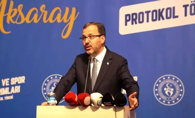 Son dakika! Bakan Kasapoğlu yatırım protokolü için Aksaray'a geldi Son dakika! Bakan Kasapoğlu yatırım protokolü için Aksaray'a geldi