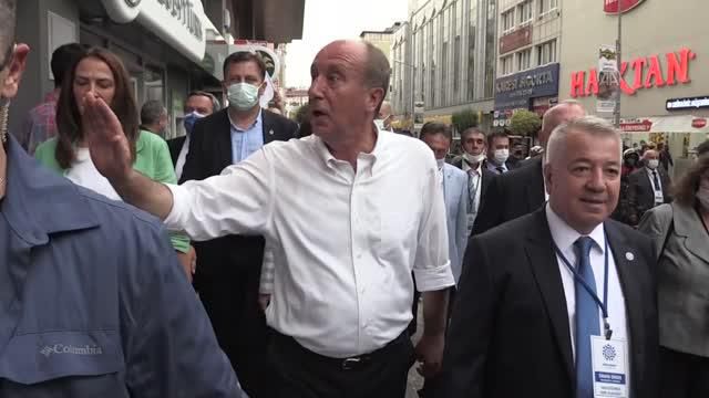 BALIKESİR - Memleket Partisi Genel Başkanı İnce, partisinin İl Başkanlığını açtı