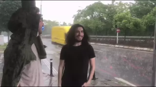 Sağanak etkili oluyor - Göztepe/ Ümraniye