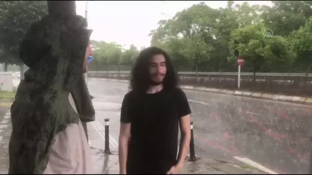 Sağanak etkili oluyor - Göztepe/ Ümraniye