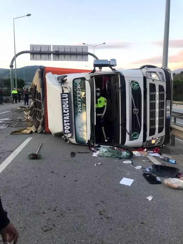 Son dakika haber Bursa�da feci kaza 1 kişi öldü, 1�i