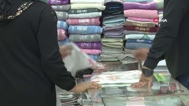 Çarşılarda çeyiz hareketliliği başladı