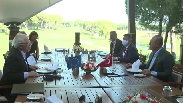 Dışişleri Bakanı Çavuşoğlu, AB Yüksek Temsilcisi Borell ile görüştü