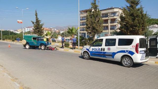 Cip ile çarpışan elektrikli motosikletin sürücüsü hayatını kaybetti