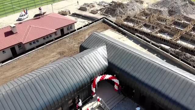 Doğu Anadolu'nun ilk modüler kütüphanesi hizmete girdi