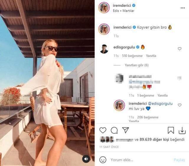 Edis'in şarkısında dans eden İrem Derici, kendinden geçti Edis'in şarkısında dans eden İrem Derici, kendinden geçti