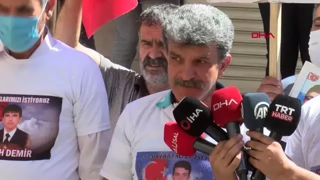 HDP BİNASINDA BULDUĞU, OĞLUNUN MONTUNU GÖSTERDİ