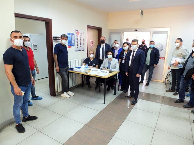 KARDEMİR çalışanları aşılanmaya başladı