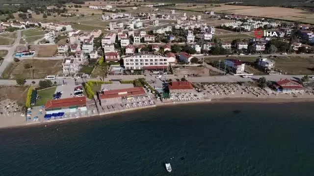 Mavi bayraklı Geyikli sahillerinde müsilaj yok, huzur var