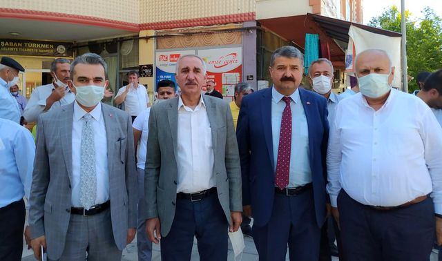 Milletvekili Yakup Taş Besni esnafının derdini dinledi