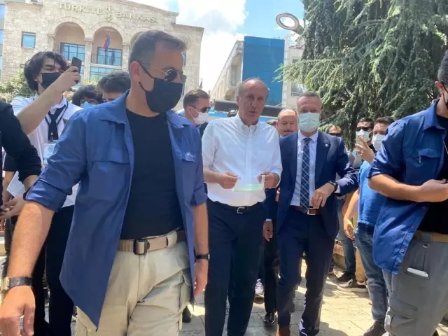 Muharrem İnce: 'Cumhurbaşkanıyla makara yapabileceksiniz. 'İnce' espri yapacaksınız buna inanıyorum'