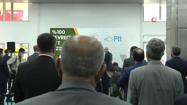 PTT'nin çevre dostu elektrikli araçları İstanbul'da kullanılmaya başlandı