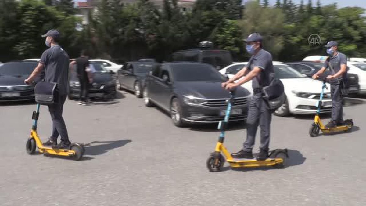 PTT'nin dağıtım hizmetlerinde 'elektrikli skuter' dönemi başlıyor (2)