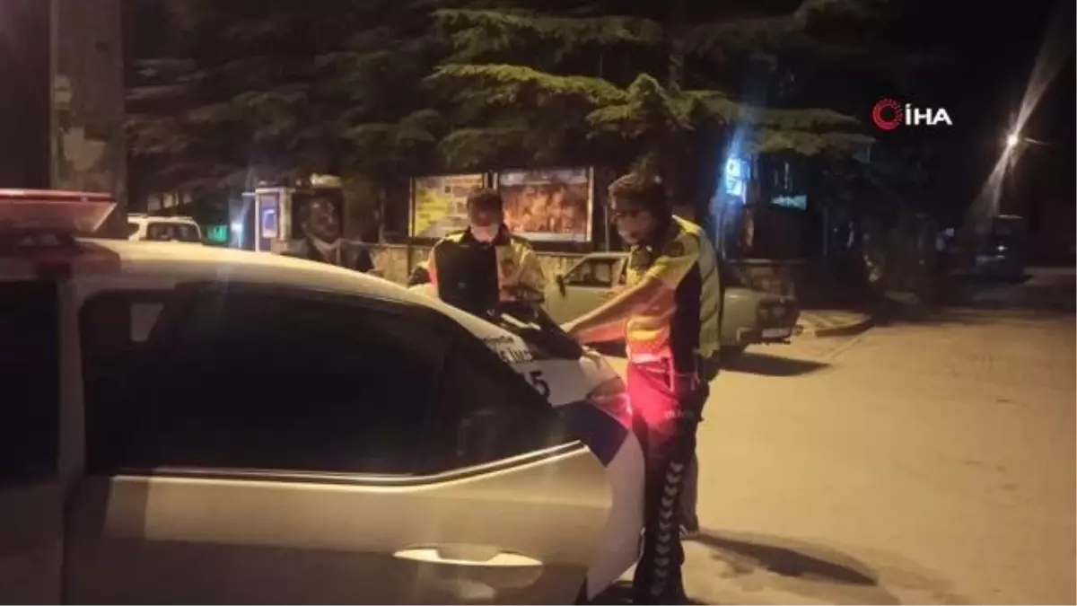 Trafik ekiplerinden alkol denetimi