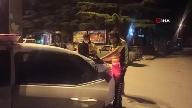 Trafik ekiplerinden alkol denetimi Trafik ekiplerinden alkol denetimi