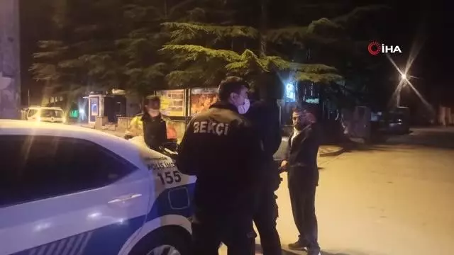 Trafik ekiplerinden alkol denetimi Trafik ekiplerinden alkol denetimi