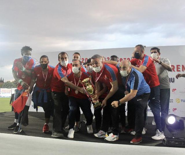 Ampute Futbol Süper Ligi'nde şampiyon Etimesgut Belediyesi
