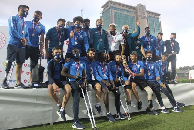 Ampute Futbol Süper Ligi'nde şampiyon Etimesgut Belediyesi