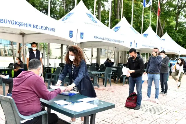 Ankara Büyükşehir Belediyesi'nin 250 zabıta memur alımına yoğun ilgi