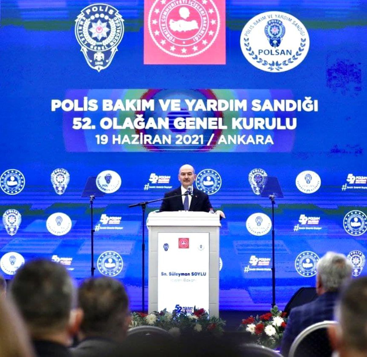 Son dakika haberleri: İçişleri Bakanı Soylu, POLSAN 52. Olağan Genel Kurulu'nda konuştu Açıklaması