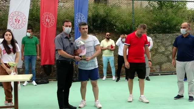 Can Üner Tenis Yaz Turnuvası'nda kupalar sahiplerini buldu