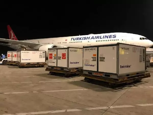 5 milyon doz Sinovac aşısı Türkiye'ye ulaştı 5 milyon doz Sinovac aşısı Türkiye'ye ulaştı