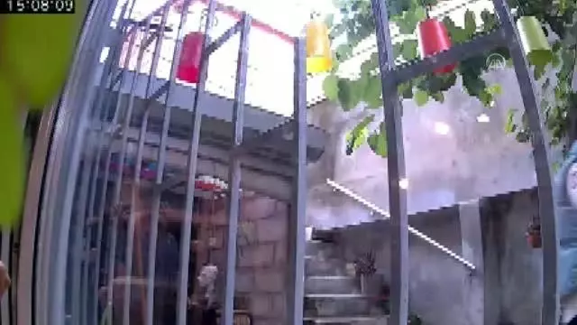 Deprem anı güvenlik kamerasında - Şişli