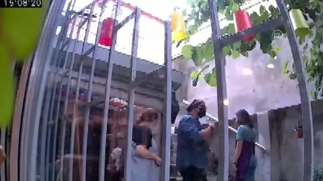 Deprem anı güvenlik kamerasında - Şişli