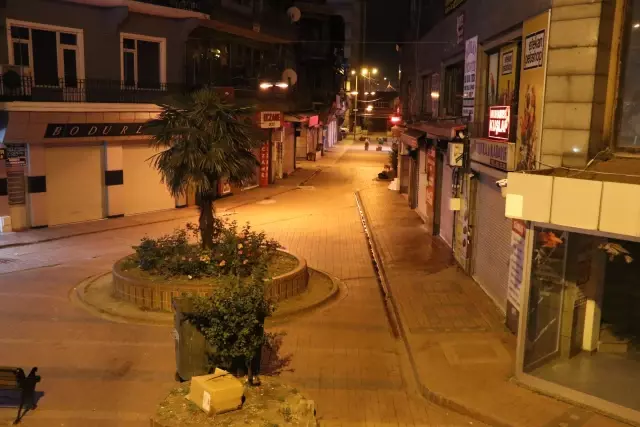 Trakya, sokağa çıkma kısıtlamasının başlamasıyla sessizliğe büründü