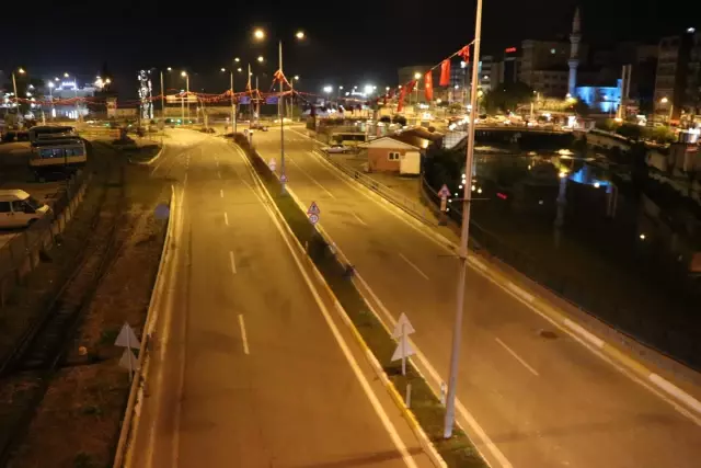 Trakya, sokağa çıkma kısıtlamasının başlamasıyla sessizliğe büründü