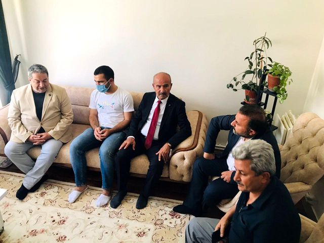 Fendoğlu'ndan Gazi Fırtına'ya ziyaret