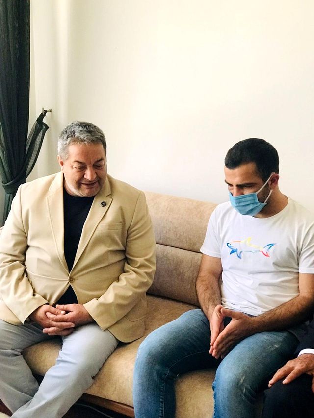 Fendoğlu'ndan Gazi Fırtına'ya ziyaret