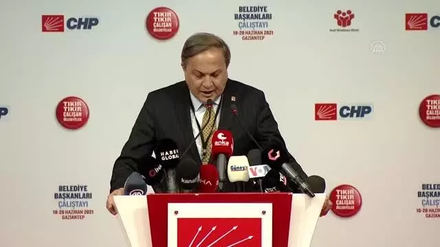 GAZİANTEP - CHP Genel Başkan Yardımcısı Torun, Belediye Başkanları Çalıştayı'nda konuştu
