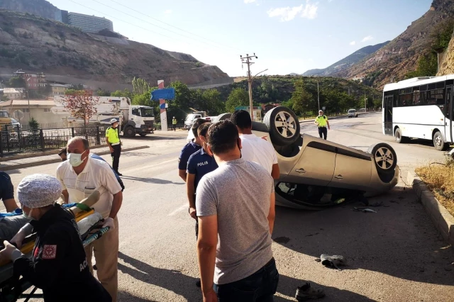 Son dakika haberi | Gümüşhane'de trafik kazası: 1 yaralı