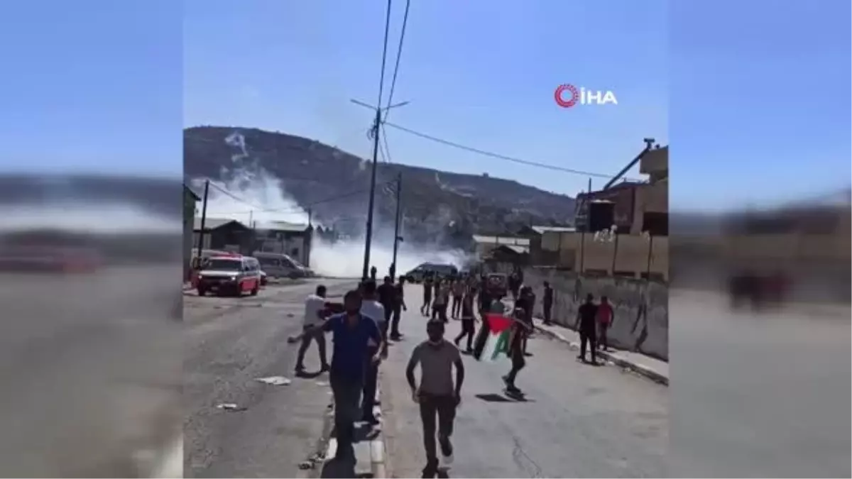 İsrail güçlerinden Nablus'ta Filistinli göstericilere müdahale: 353 yaralı