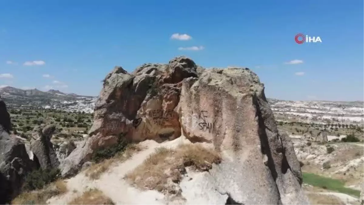 Kapadokya'da peribacaları sahipsiz bırakıldı