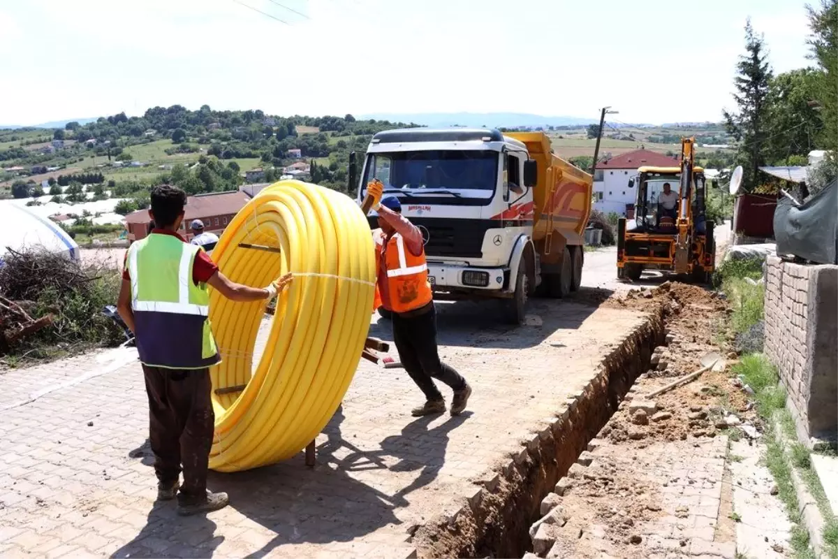 Seyrantepe Mahallesi'nde Doğal Gaz Altyapı Çalışmalarına Başlandı