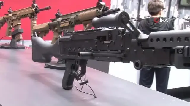 Yerli ve milli olarak üretilen SAR-762-MT ve SAR-56 ilk kez görücüye çıktı