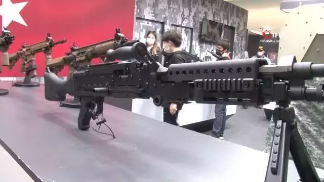 Yerli ve milli olarak üretilen SAR-762-MT ve SAR-56 ilk kez görücüye çıktı