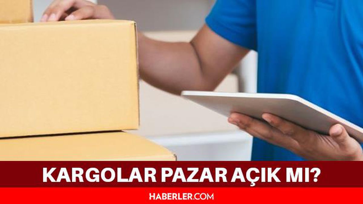 Kargolar pazar günü dağıtım yapıyor mu? Bugün kargolar açık mı?