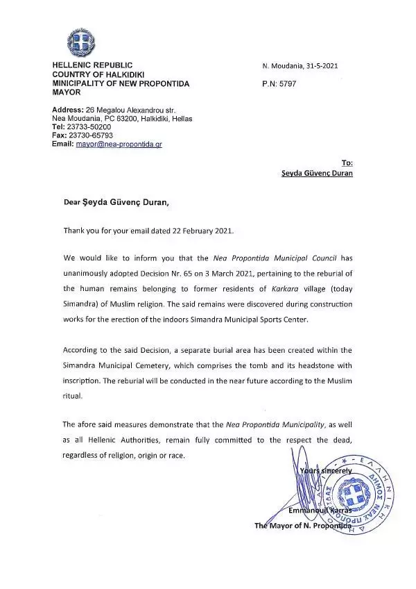 MEZARLIK KRİZİNDE YENİ GELİŞME...İSLAMİ USULLERE UYGUN DEFİN KARARI ALINDI