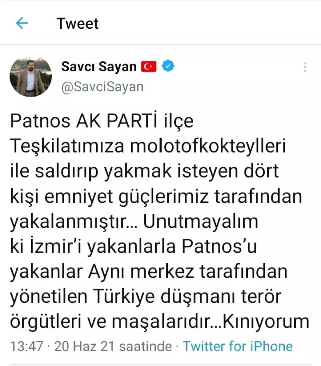 Provokatörler yine iş başındaydı! AK Parti İlçe Başkanlığı'na saldırmak isteyen 4 kişi kıskıvrak yakalandı Provokatörler yine iş başındaydı! AK Parti İlçe Başkanlığı'na saldırmak isteyen 4 kişi kıskıvrak yakalandı