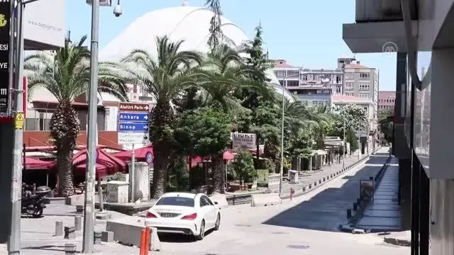 Samsun ve çevre illerde sokağa çıkma kısıtlaması nedeniyle sakinlik yaşanıyor Samsun ve çevre illerde sokağa çıkma kısıtlaması nedeniyle sakinlik yaşanıyor